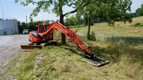 tree cutter for mini excavator|mini excavator brush cutters.